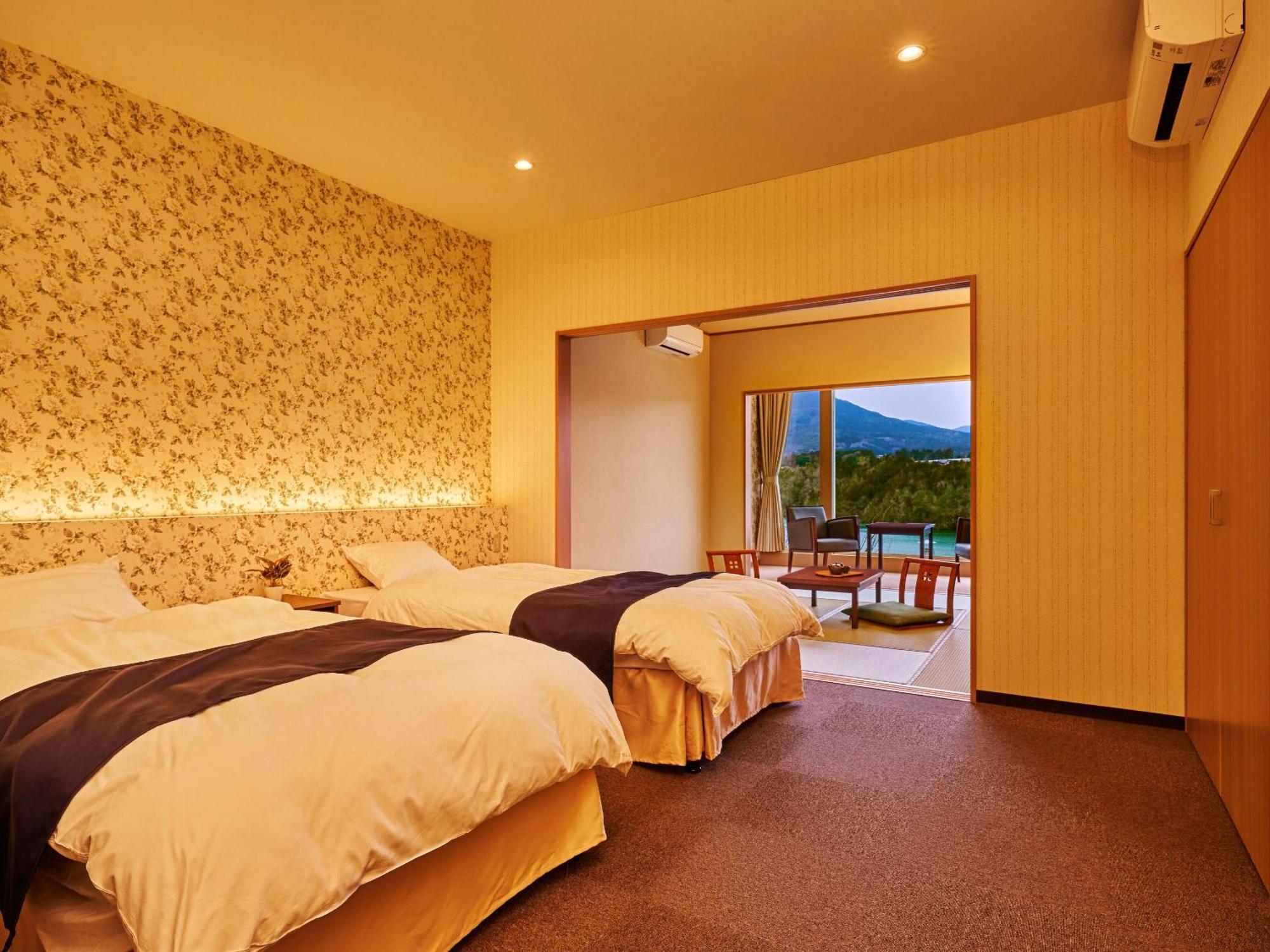Ooedo Onsen Monogatari Enakyo Hotel Bagian luar foto