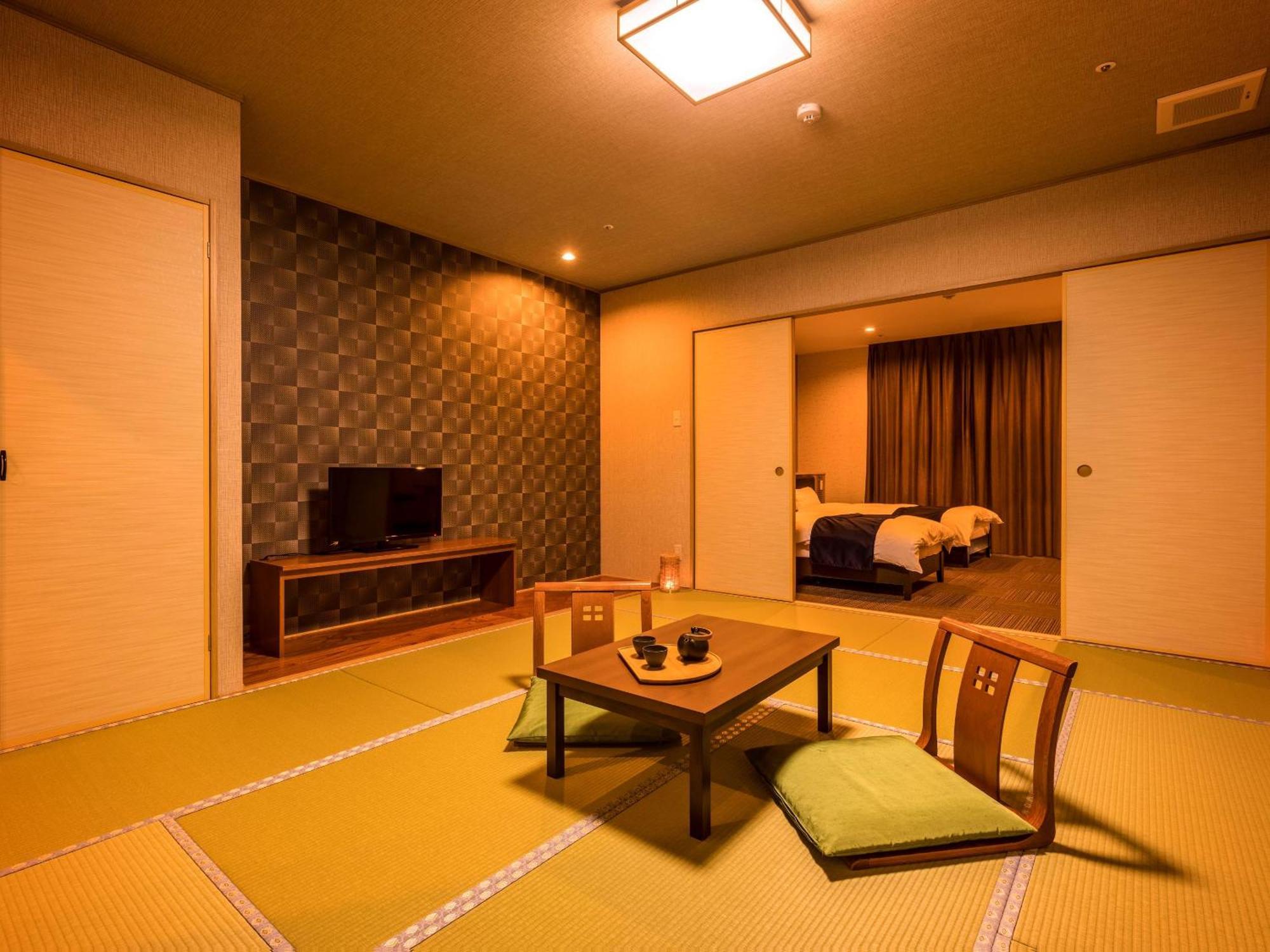 Ooedo Onsen Monogatari Enakyo Hotel Bagian luar foto
